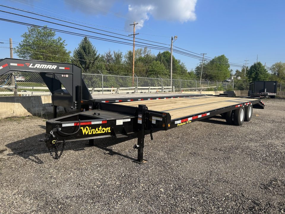New 2026 Winston 10 TON PRO SERIES 102" X 30 FT DECK OVER TRAILER