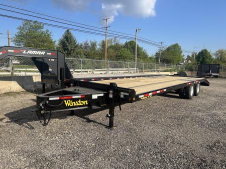 New 2026 Winston 10 TON PRO SERIES 102" X 30 FT DECK OVER TRAILER