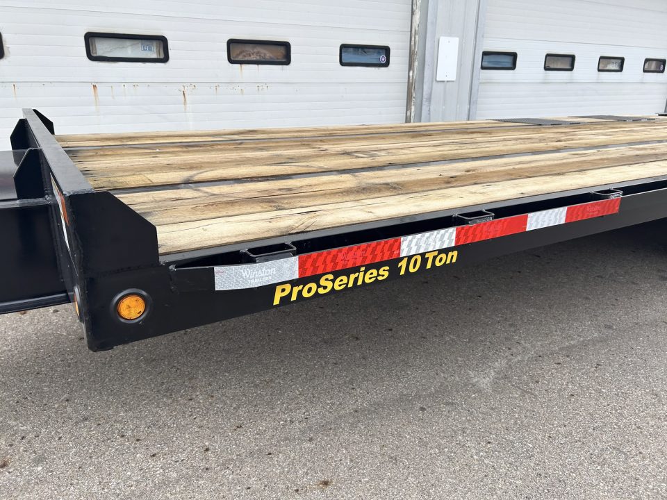 New 2026 Winston 10 TON PRO SERIES 102" X 25 FT DECK OVER TRAILER