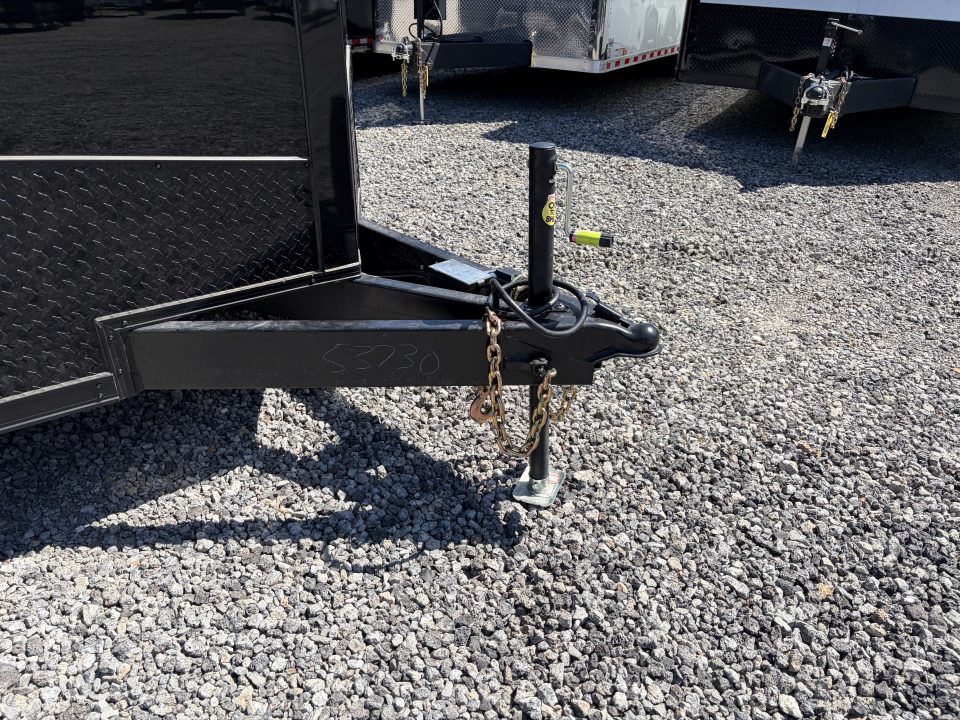 New 2026 Spartan Cargo 7x16 Enclosed Trailer, Race Wing, Polycor, 16" On Center Construction Throughout