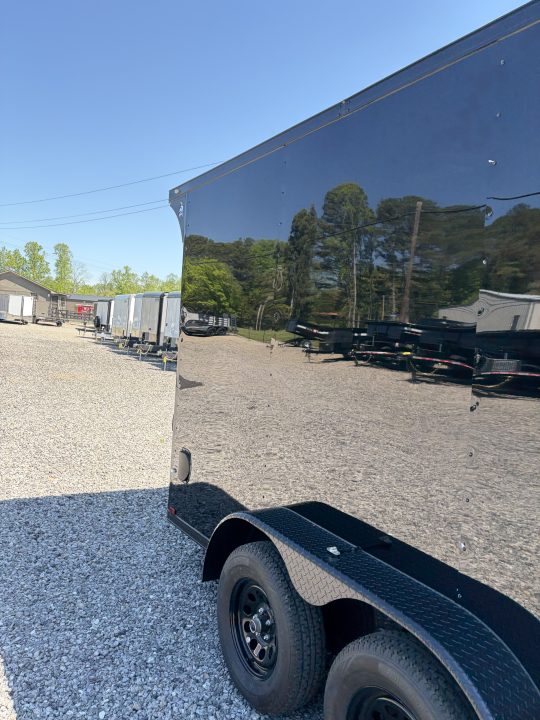New 2026 Spartan Cargo 7x16 Enclosed Trailer, Race Wing, Polycor, 16" On Center Construction Throughout