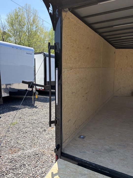 New 2026 Spartan Cargo 7x16 Enclosed Trailer, Race Wing, Polycor, 16" On Center Construction Throughout