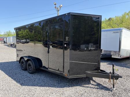 New 2026 Spartan Cargo 7x16 Enclosed Trailer, Race Wing, Polycor, 16  On Center Construction Throughout With 4  Tube Crossmembers