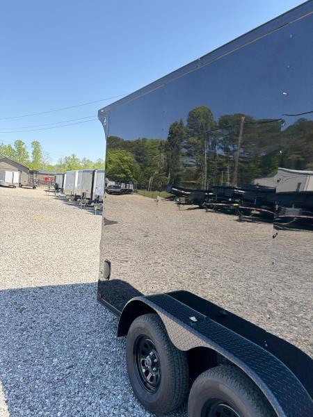 New 2026 Spartan Cargo 7x16 Enclosed Trailer, Race Wing, Polycor, 16" On Center Construction Throughout