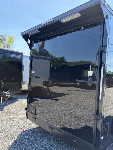New 2026 Spartan Cargo 7x16 Enclosed Trailer, Race Wing, Polycor, 16" On Center Construction Throughout