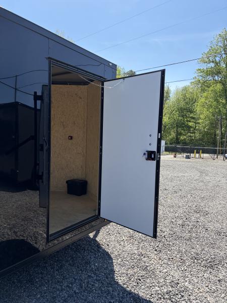 New 2026 Spartan Cargo 7x16 Enclosed Trailer, Race Wing, Polycor, 16" On Center Construction Throughout