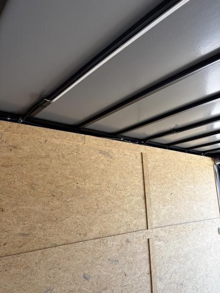 New 2026 Spartan Cargo 7x16 Enclosed Trailer, Race Wing, Polycor, 16" On Center Construction Throughout