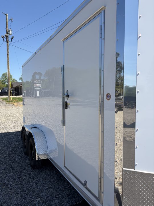 New 2026 Spartan 7X16 Enclosed Trailer, Pro Series, PolyCor, StableDeck, 7' Interior