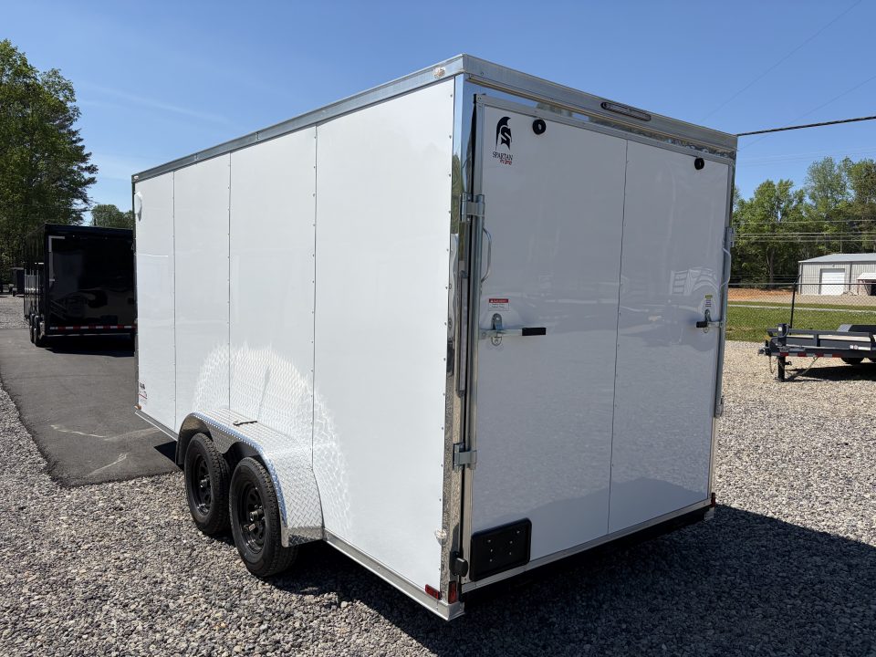 New 2026 Spartan 7X16 Enclosed Trailer, Pro Series, PolyCor, StableDeck, 7' Interior