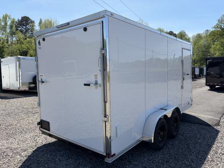 New 2026 Spartan 7X16 Enclosed Trailer, Pro Series, PolyCor, StableDeck, 7' Interior