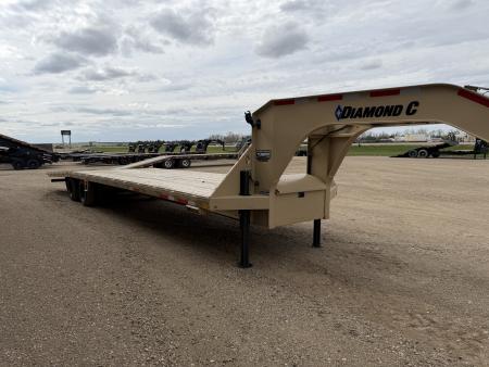 Used 2024 Diamond C Trailers FMAX212HDT 2.0 Flatbed Trailer