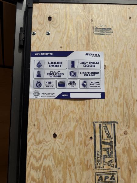 New 2026 Southland Trailers LCHT52-818v-86r Cargo / Enclosed Trailer