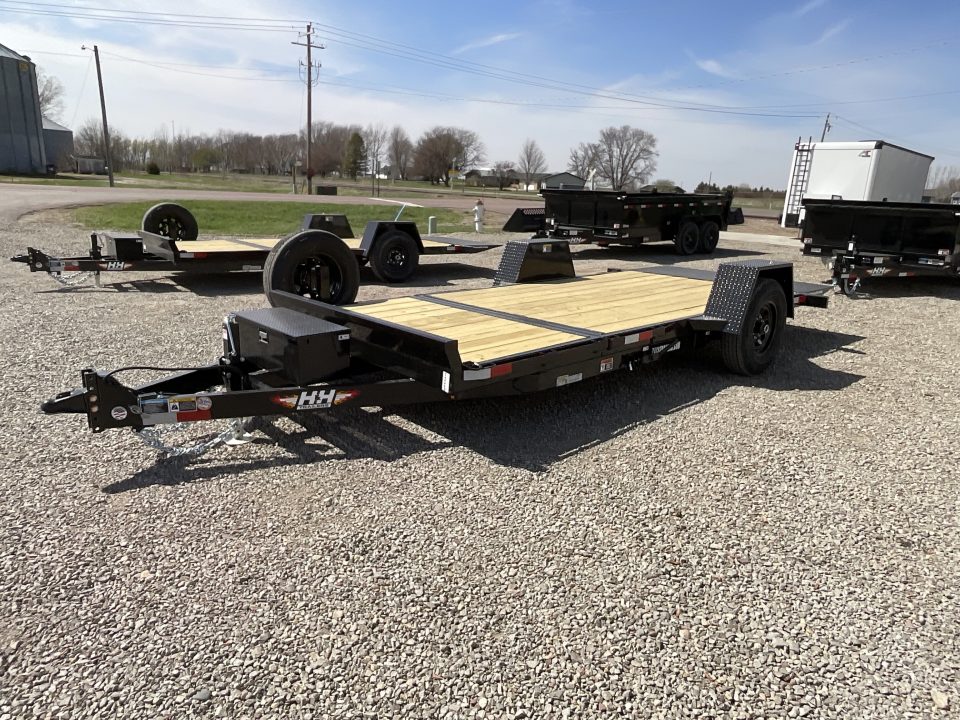 New 2026 H&H Trailers H-GT124-078 Tilt Trailer
