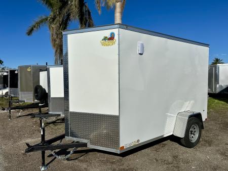 New 2025 Covered Wagon Trailers 6X10 SA WITH RAMP AND SIDE DOOR Cargo / Enclosed Trailer
