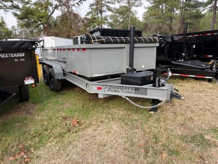 New 2024 Southern Utility 7x14 TA Dump Trailer