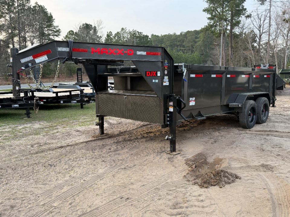 New 2026 MAXX-D DJX-GN 16'x83" Dump Trailer