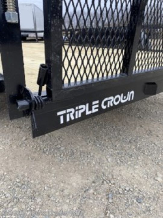 New 2025 Triple Crown Trailers U6X12TG Utility Trailer