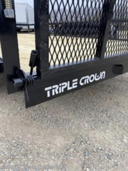 New 2025 Triple Crown Trailers U6X12TG Utility Trailer
