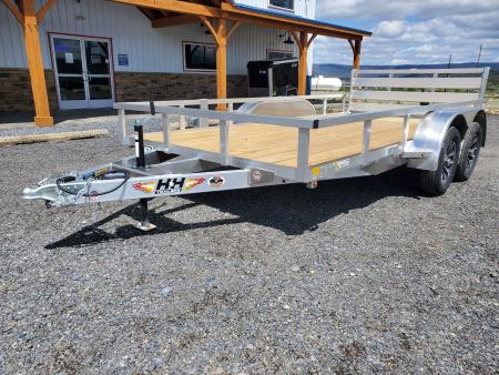 New 2026 H&H Trailers Aluminum Utility Trailer / 82 x14'/ 7000GVWR
