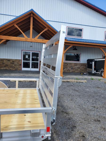 New 2026 H&H Trailers Aluminum Utility Trailer / 82"x14'/ 7000GVWR