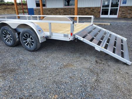 New 2026 H&H Trailers Aluminum Utility Trailer / 82"x14'/ 7000GVWR