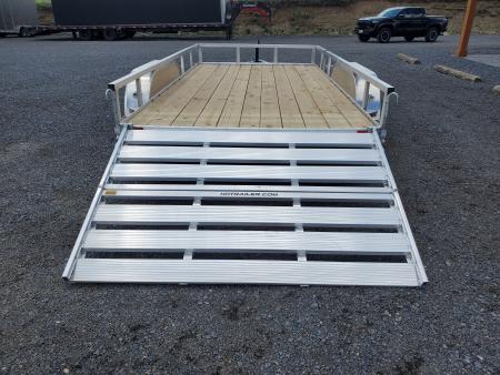 New 2026 H&H Trailers Aluminum Utility Trailer / 82"x14'/ 7000GVWR