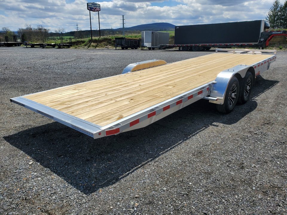 New 2026 H&H Trailers Aluminum Car Hauler / 82"x24' / 9900GVWR