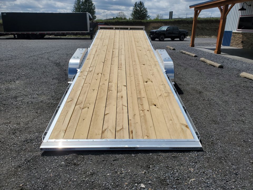 New 2026 H&H Trailers Aluminum Car Hauler / 82"x24' / 9900GVWR