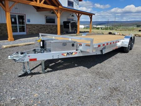 New 2026 H&H Trailers Aluminum Car Hauler / 82 x24' / 9900GVWR