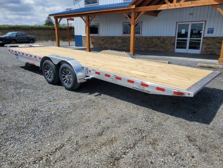 New 2026 H&H Trailers Aluminum Car Hauler / 82"x24' / 9900GVWR