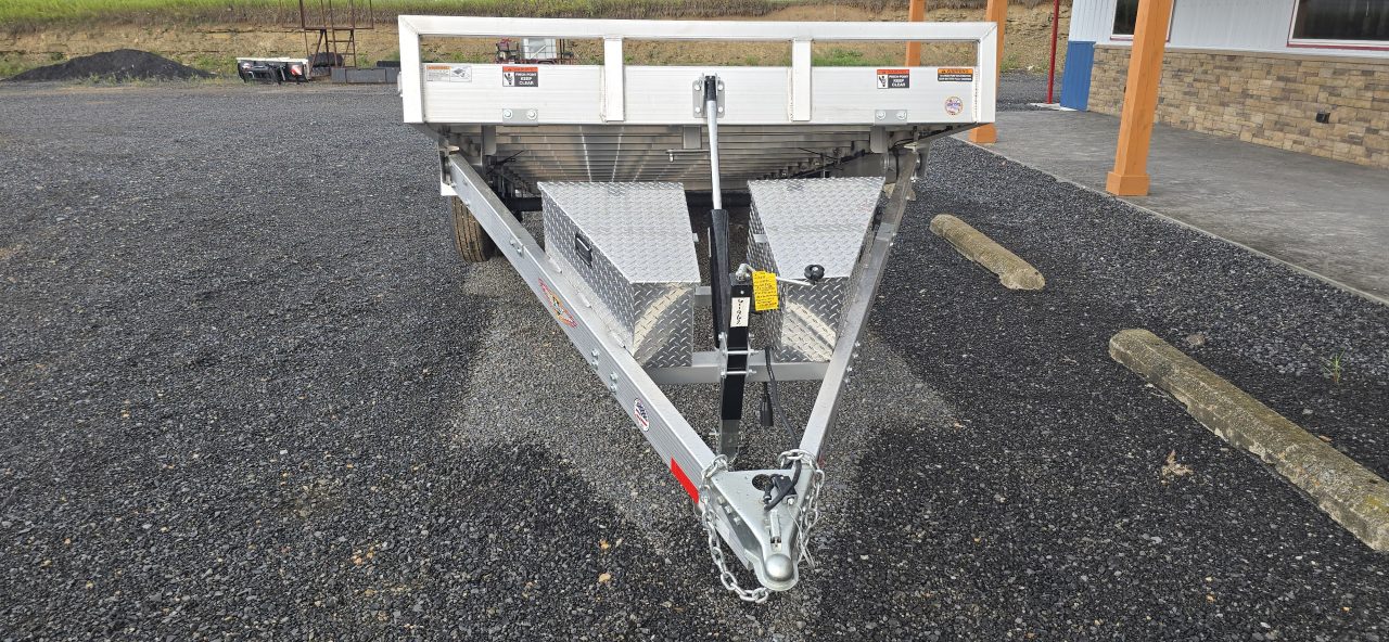 New 2026 H&H Trailers Aluminum Car Hauler / 82"x 22' / 9900 GVWR