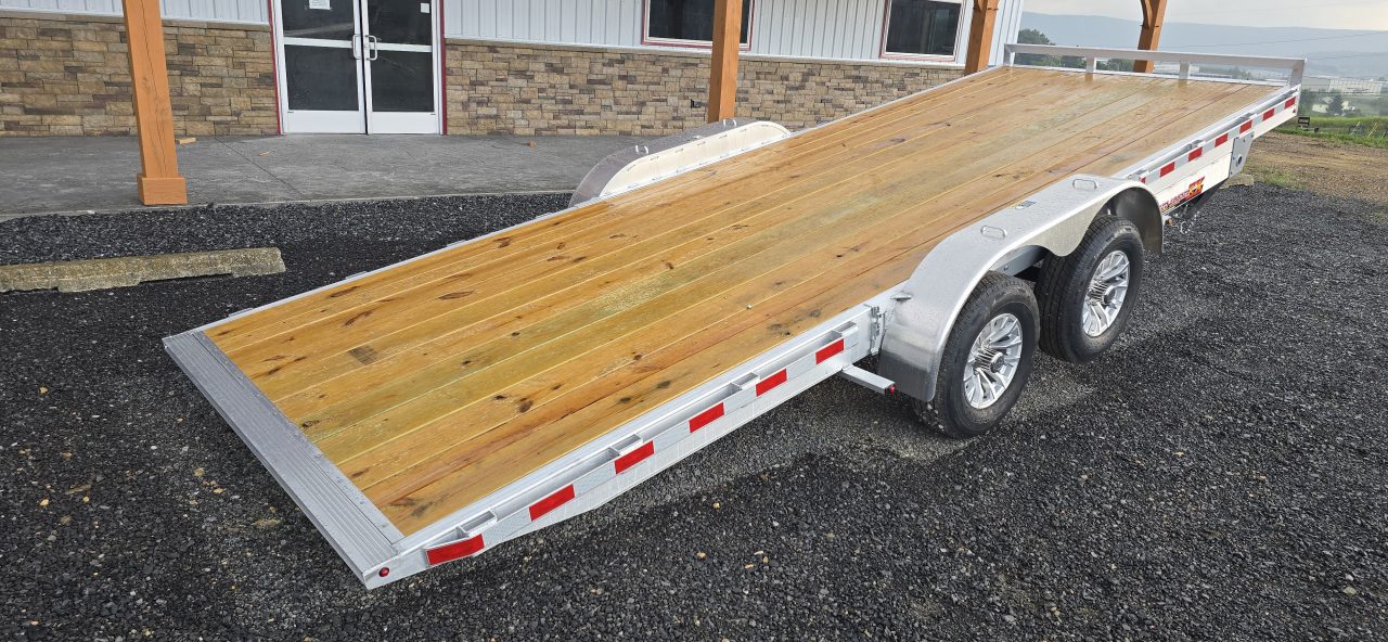 New 2026 H&H Trailers Aluminum Car Hauler / 82"x 22' / 9900 GVWR