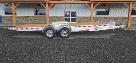 New 2026 H&H Trailers Aluminum Car Hauler / 82"x 22' / 9900 GVWR