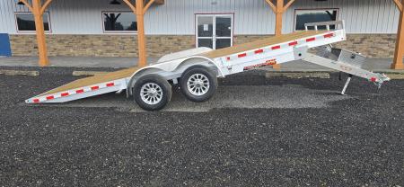 New 2026 H&H Trailers Aluminum Car Hauler / 82"x 22' / 9900 GVWR