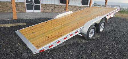 New 2026 H&H Trailers Aluminum Car Hauler / 82"x 22' / 9900 GVWR