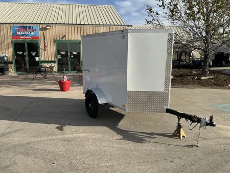 New 2026 Continental Cargo 4x6SA Enclosed Trailer