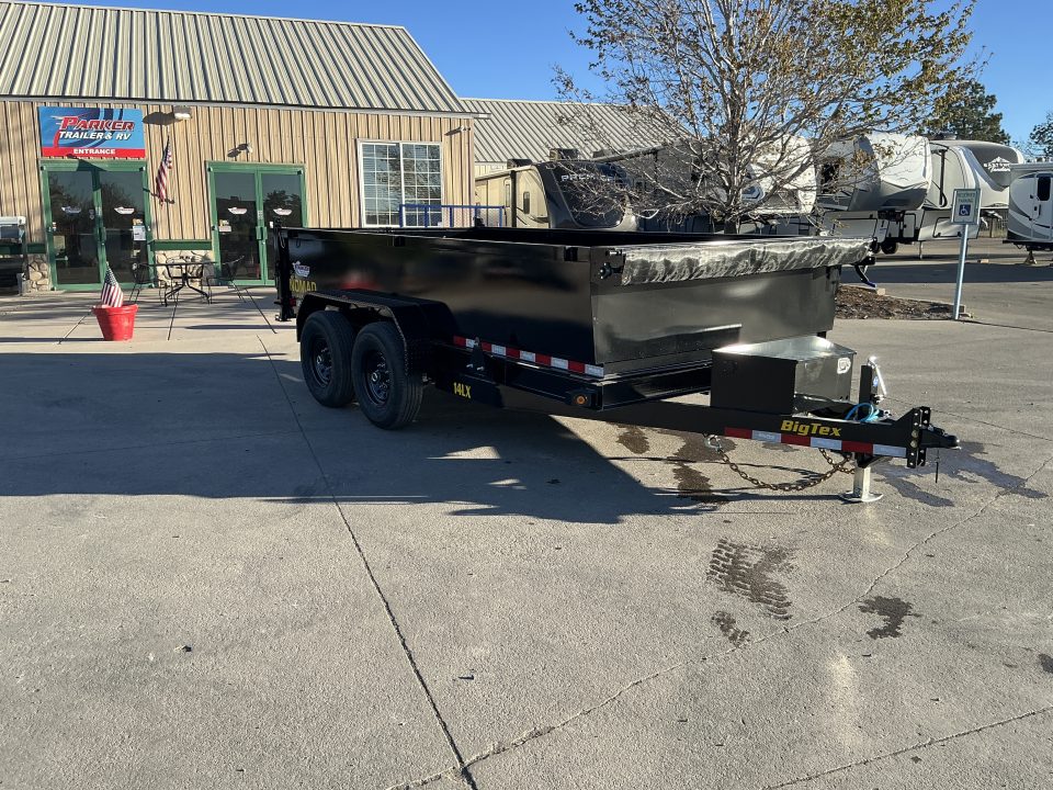 New 2026 Big Tex 7x14 Dump Trailer