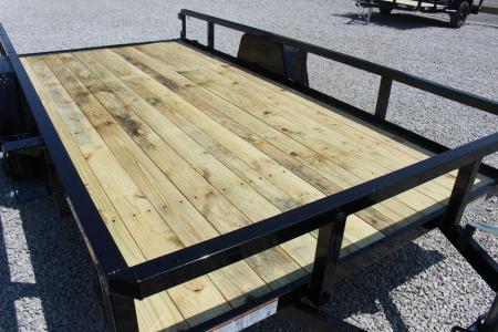 New 2026 Sure-Trac 6' x 12' Single Axle Tube Top Utility Trailer - 2990# GVW