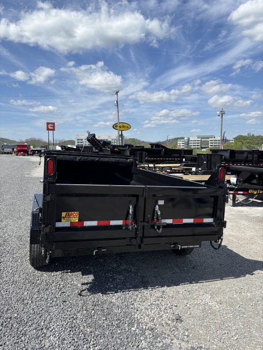 New 2026 Sure-Trac 7 x 12 HD Low Profile Telescopic Dump Trailer