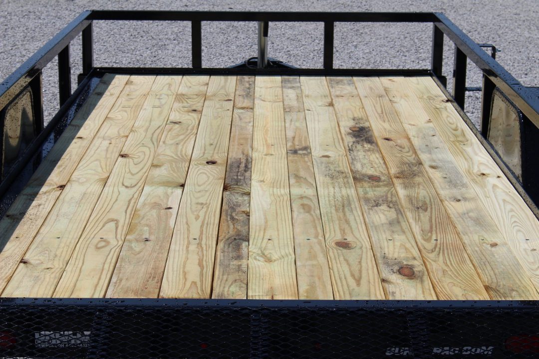 New 2026 Sure-Trac 6' x 12' Single Axle Tube Top Utility Trailer - 2990# GVW