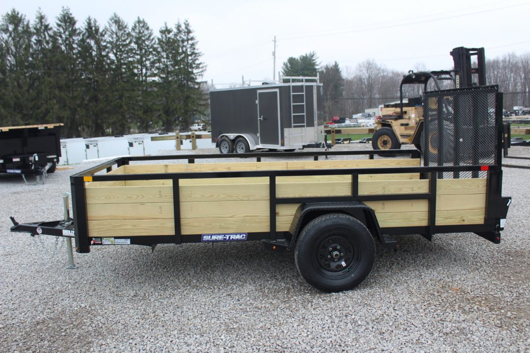 New 2026 Sure-Trac 6' x 12' 3-Board Utility Trailer - 2990# GVW