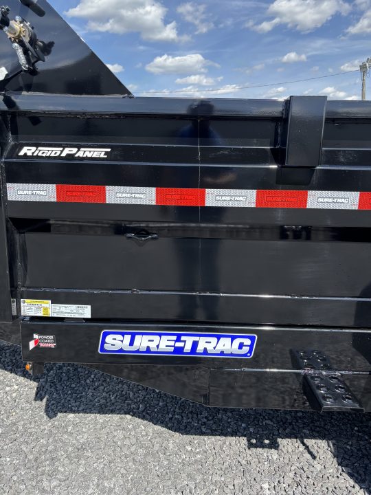 New 2026 Sure-Trac 7 x 12 HD Low Profile Telescopic Dump Trailer