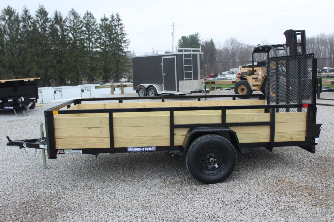 New 2026 Sure-Trac 6' x 12' 3-Board Utility Trailer - 2990# GVW