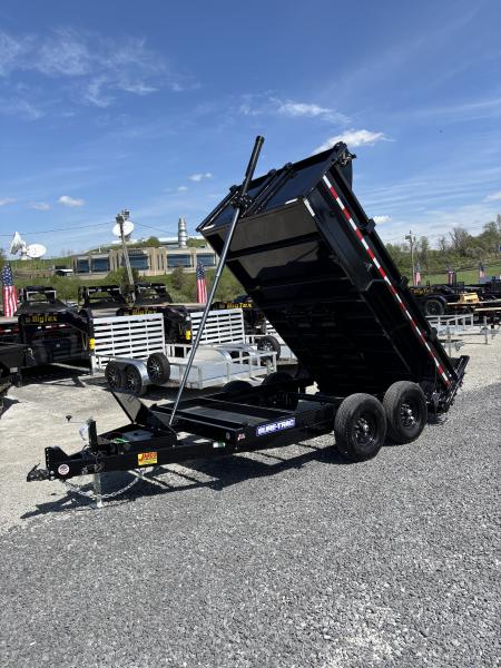 New 2026 Sure-Trac 7 x 12 HD Low Profile Telescopic Dump Trailer