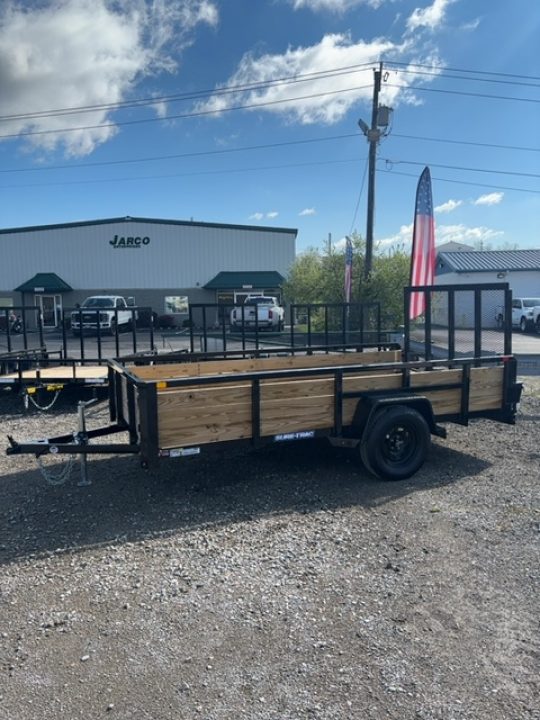 New 2026 Sure-Trac 6 x 12 Tube Top Three Board Utility Trailer
