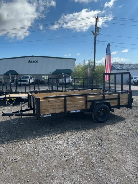 New 2026 Sure-Trac 6 x 12 Tube Top Three Board Utility Trailer