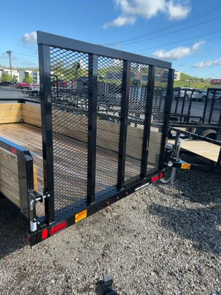 New 2026 Sure-Trac 6 x 12 Tube Top Three Board Utility Trailer