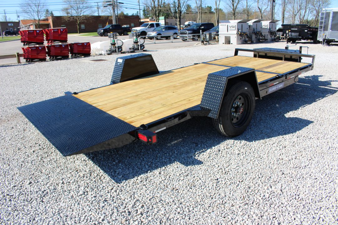 New 2026 Sure-Trac 6' 6" x 12+4' Gravity Tilt Trailer - 10000# GVW
