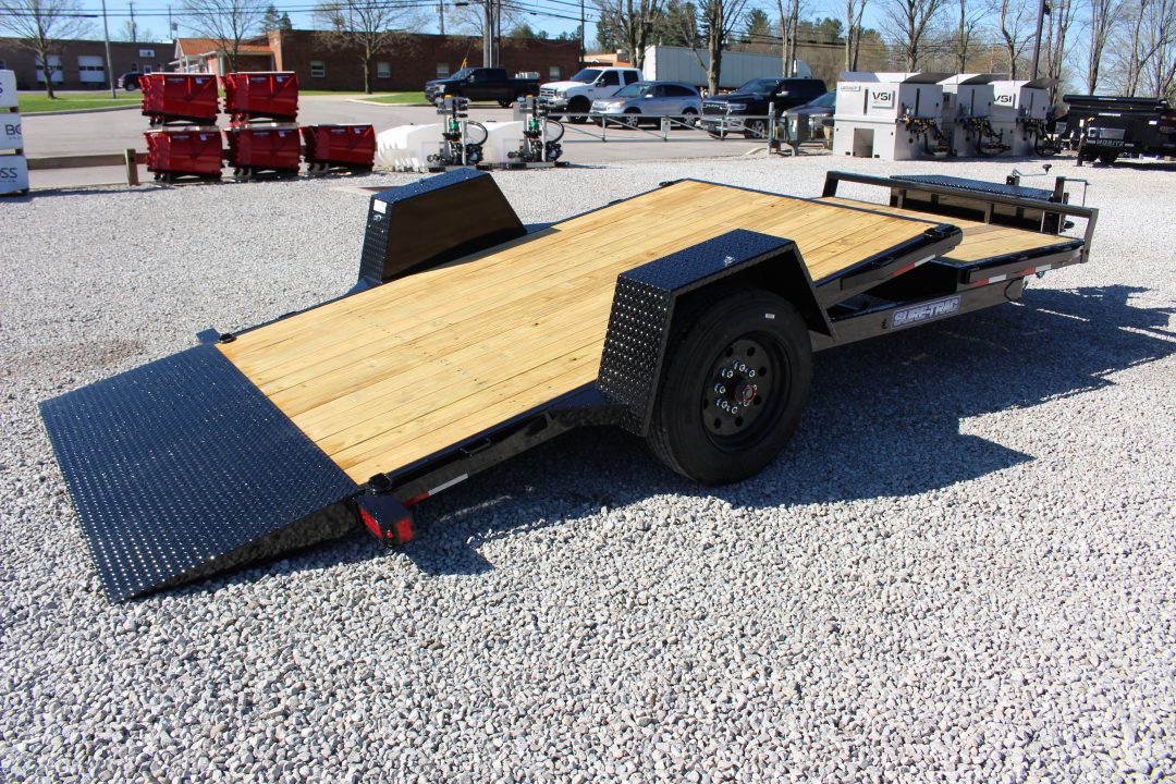 New 2026 Sure-Trac 6' 6" x 12+4' Gravity Tilt Trailer - 10000# GVW