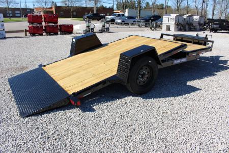 New 2026 Sure-Trac 6' 6" x 12+4' Gravity Tilt Trailer - 10000# GVW